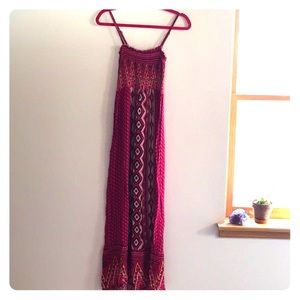 Dress with adjustable straps